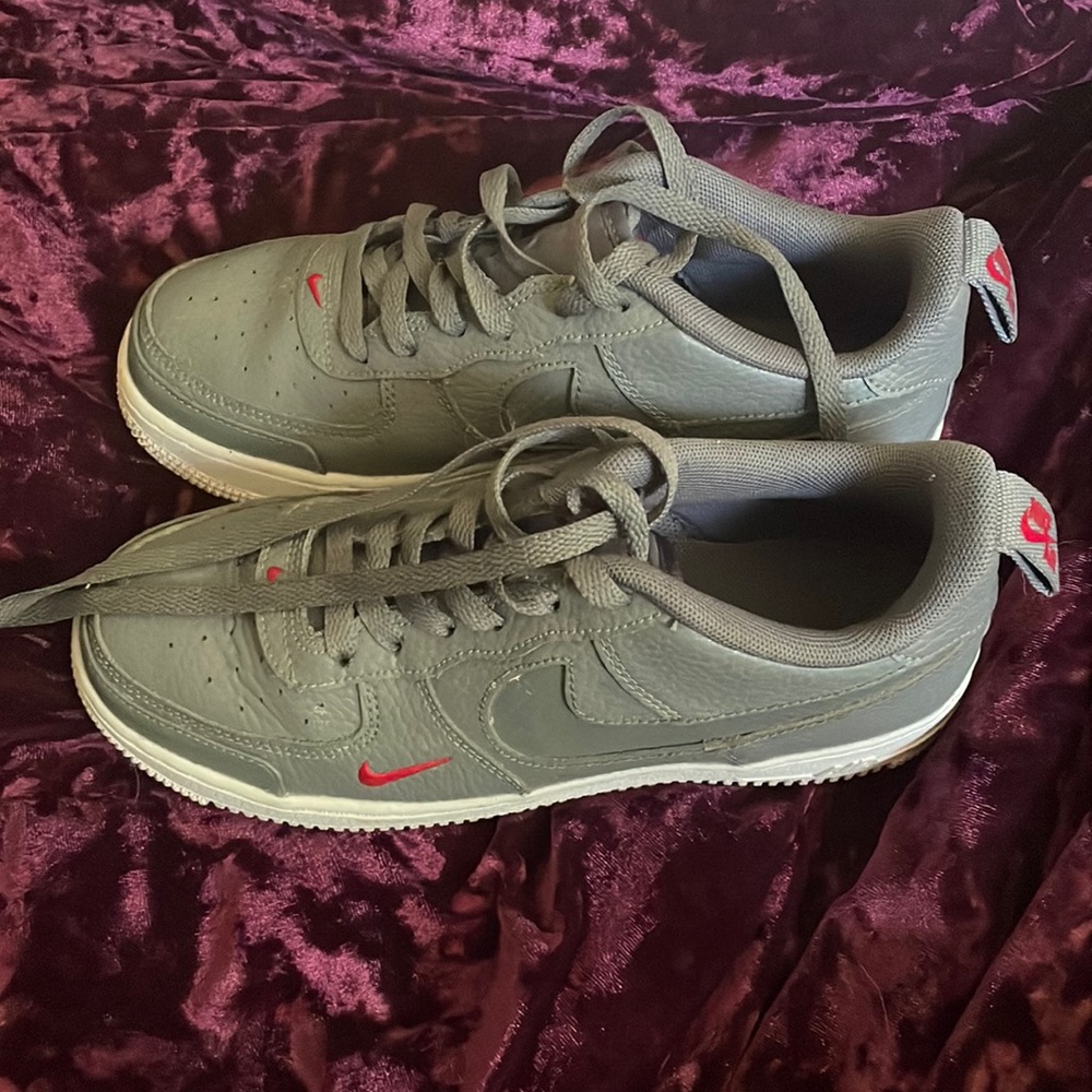 Grey Nike Air Forces